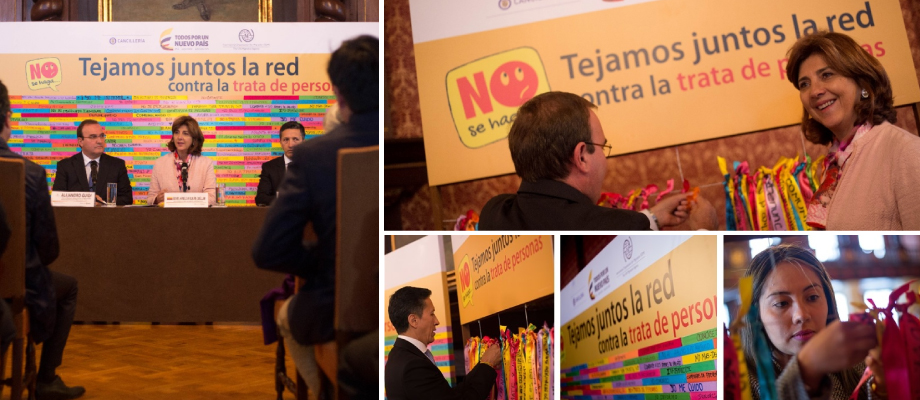 Cancillería y OIM presentaron la campaña contra la Trata de Personas #AnteLaTrataNoSeHaga