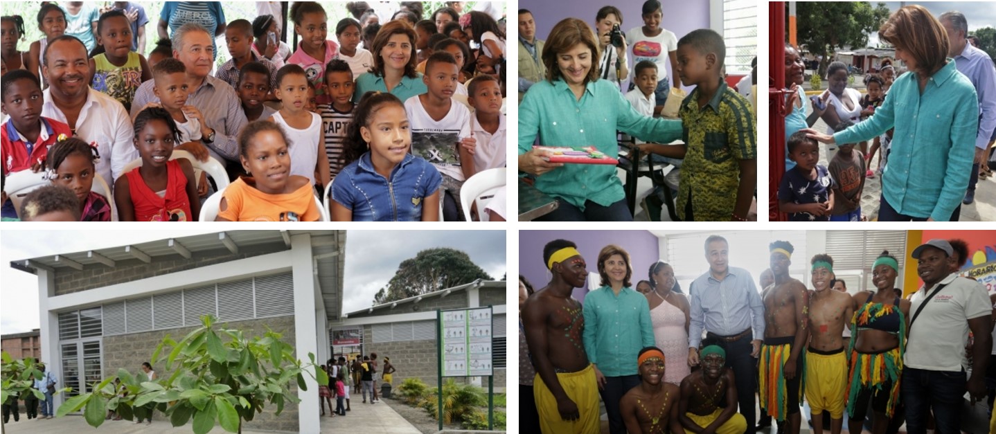 Canciller Holguín inauguró Casa Lúdica que beneficia a más de 300 jóvenes en Tumaco, en el país ya son 12.000 los menores que disfrutan de estos espacios protectores