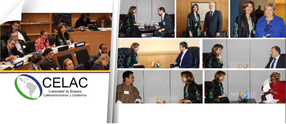 22 de septiembre: Agenda de la Canciller Holguín en la 71 Asamblea General de las Naciones Unidas