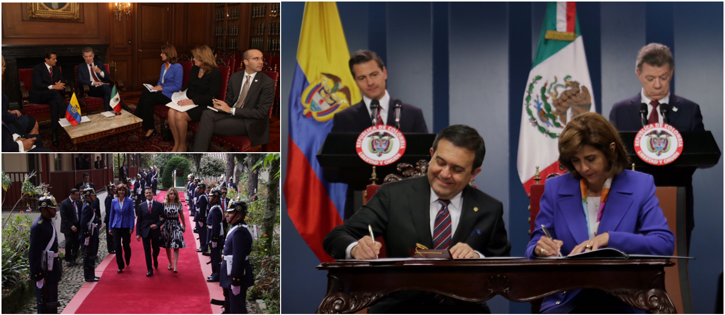 Resumen de la Visita de Estado del Presidente de México a Colombia