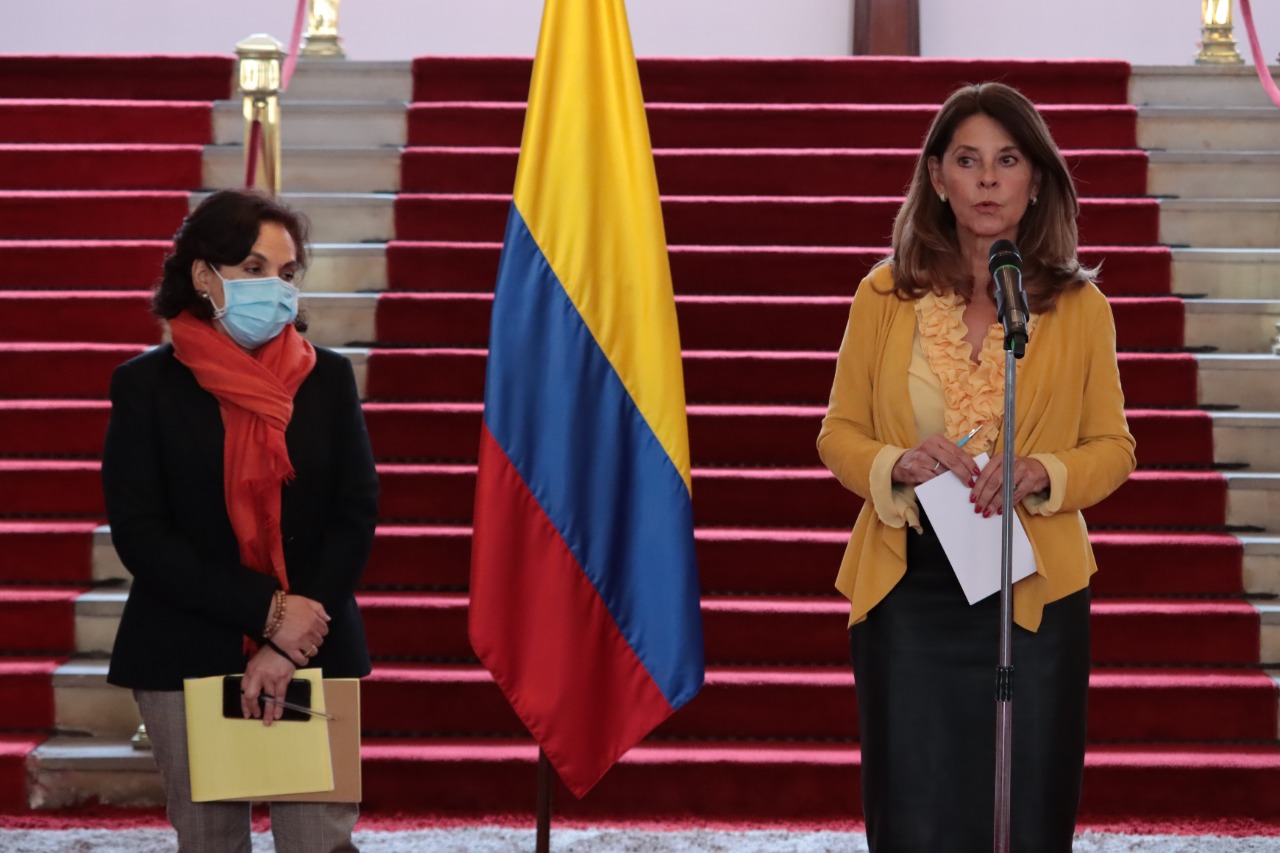 Vicepresidenta y Canciller, Marta Lucía Ramírez, sobre llegada de migrantes afganos y levantamiento de restricciones de ingreso a España
