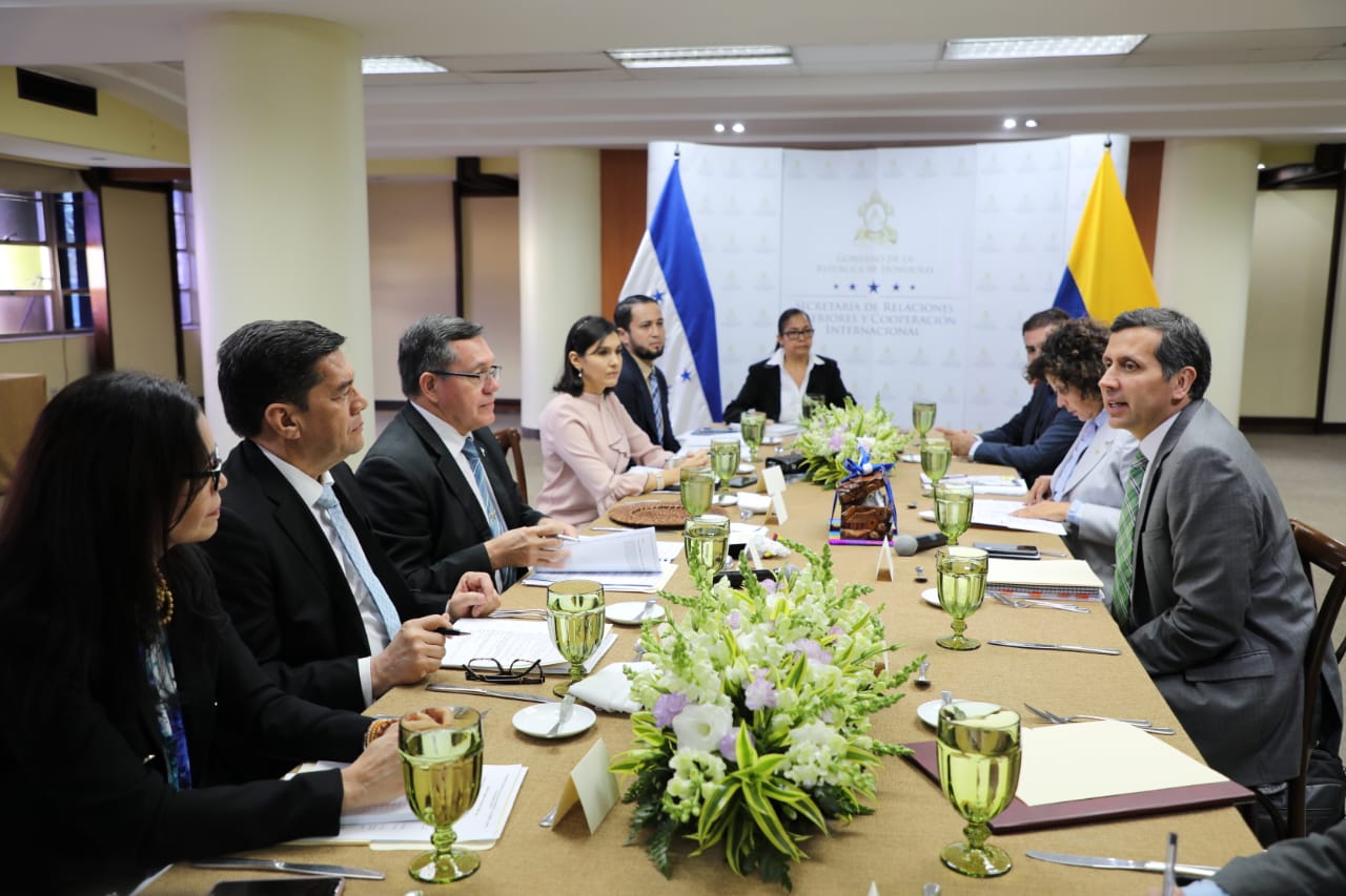 Se llevó a cabo en Tegucigalpa la IV Reunión del Mecanismo Binacional Colombia
