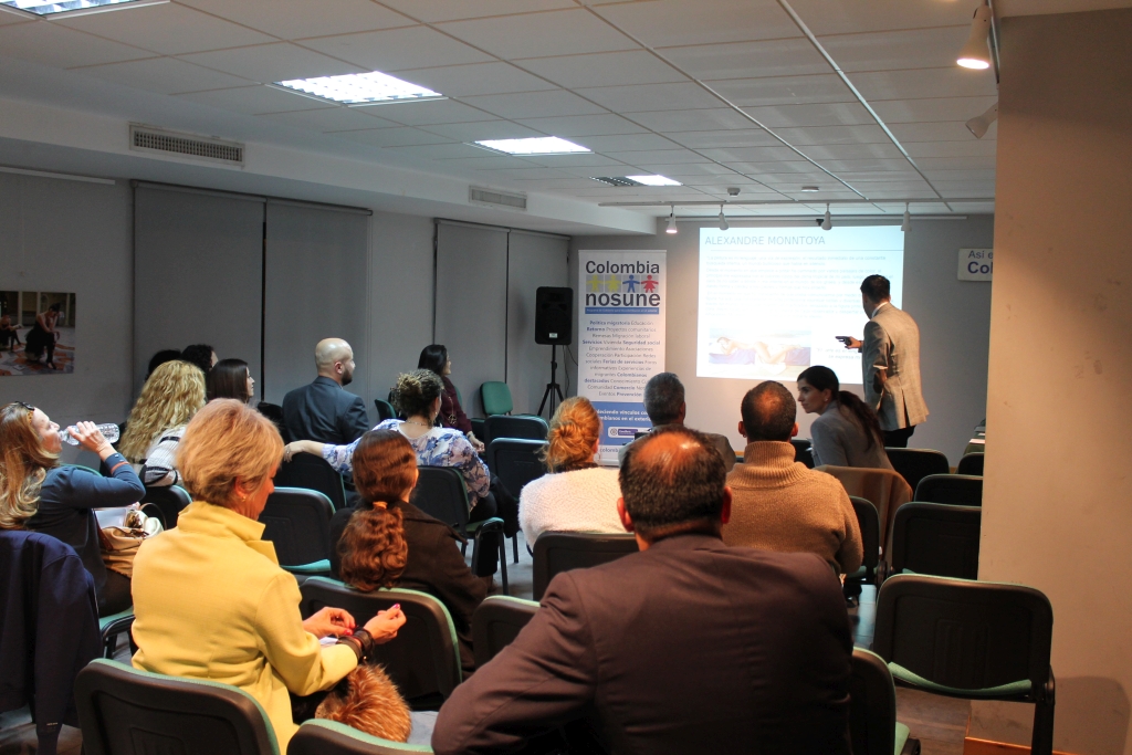Consulado de Colombia en Sevilla realizó el primer encuentro de profesionales y emprendedores colombianos en Málaga