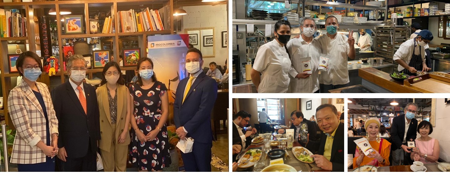 La Embajada de Colombia y Procolombia celebraron el Día Nacional con un festival de la comida colombiana en Singapur