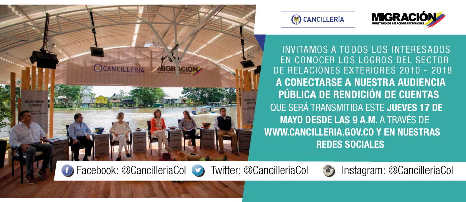 ¿Quiere conocer los logros del Sector de Relaciones Exteriores en estos 8 años de Gobierno?