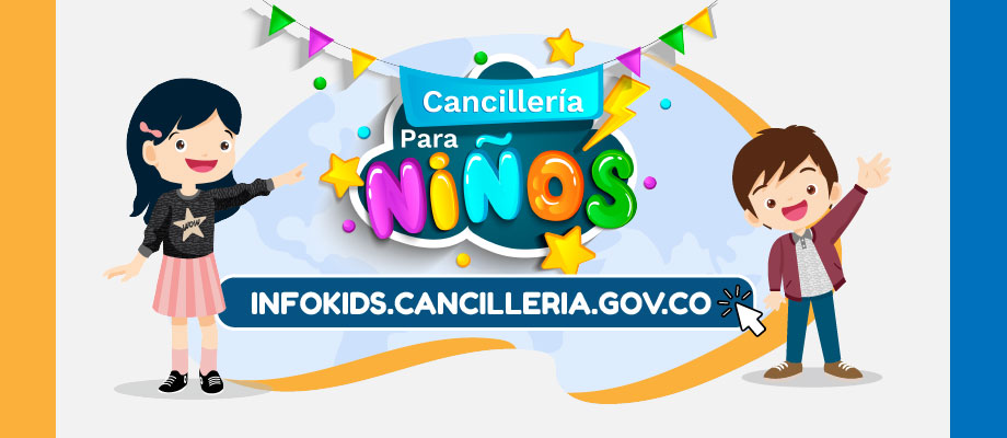 En el día universal del niño, Cancillería lanza portal web especial para ellos