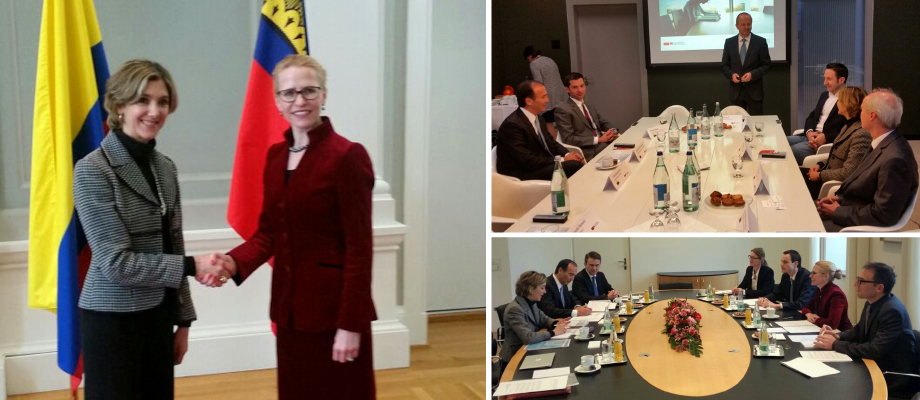 Gira de la Viceministra de Relaciones Exteriores continúa por Europa; Liechtenstein