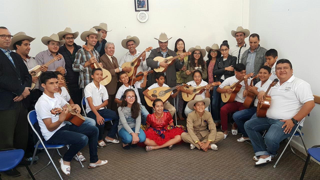 Las notas de esperanza de la bandola llanera se escucharon en Marruecos