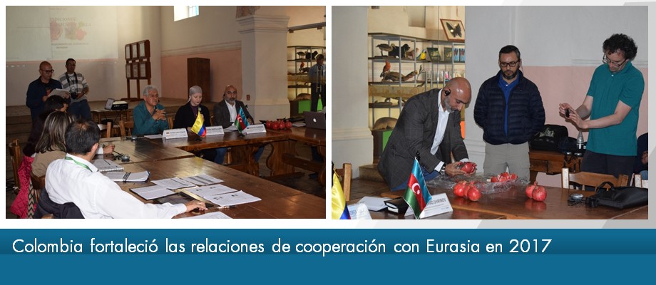 Colombia fortaleció las relaciones de cooperación con Eurasia 