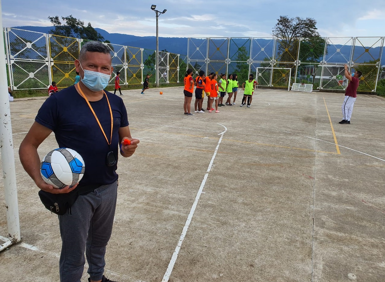 Cancillería entrega dotación deportiva y cultural a las Casas Lúdicas del Programa Integral Niños, Niñas y Adolescentes 