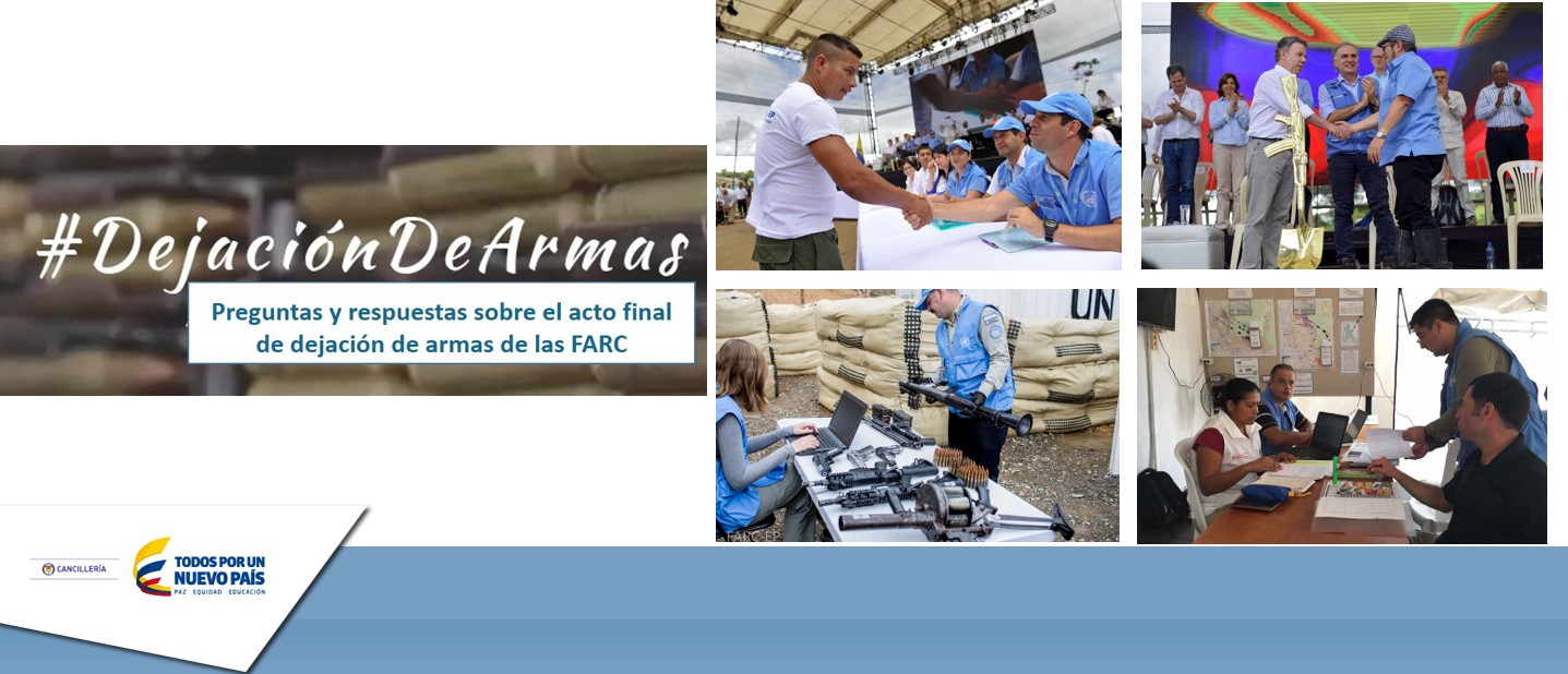 Preguntas y respuestas sobre el acto final de dejación de armas de las FARC