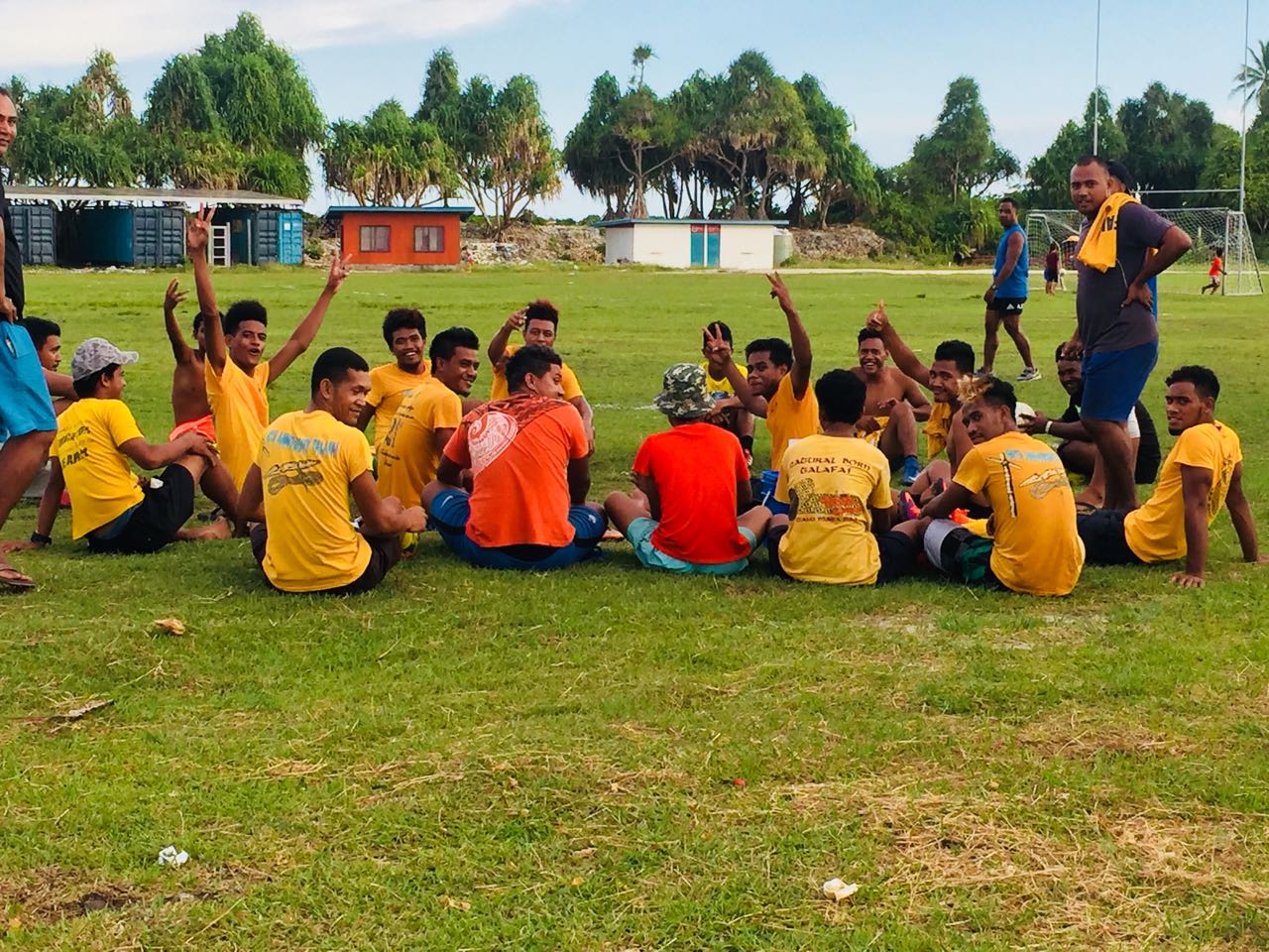 El Gobierno colombiano fortalece el deporte en Tuvalu