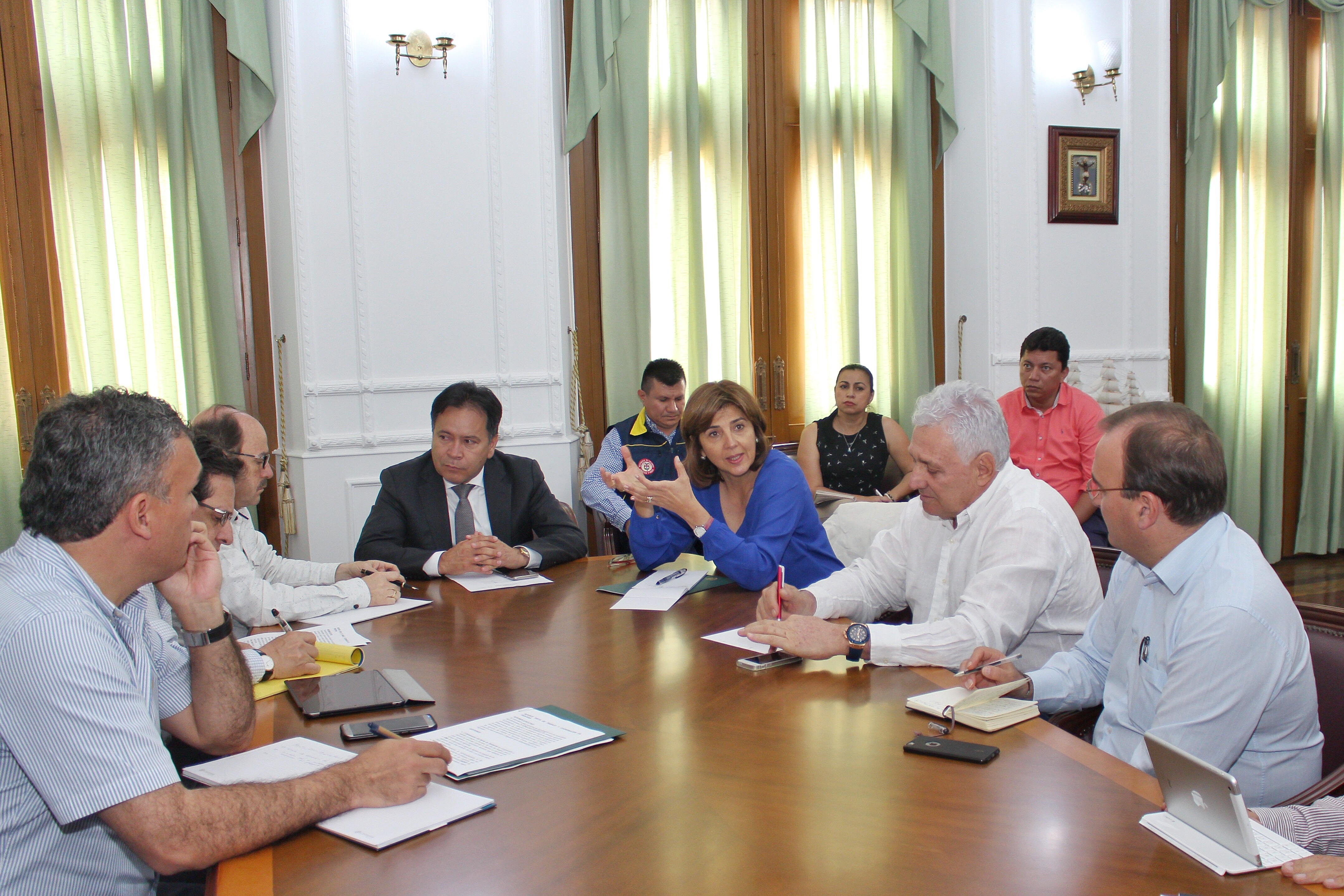 Canciller María Ángela Holguín visitó Cúcuta este martes 