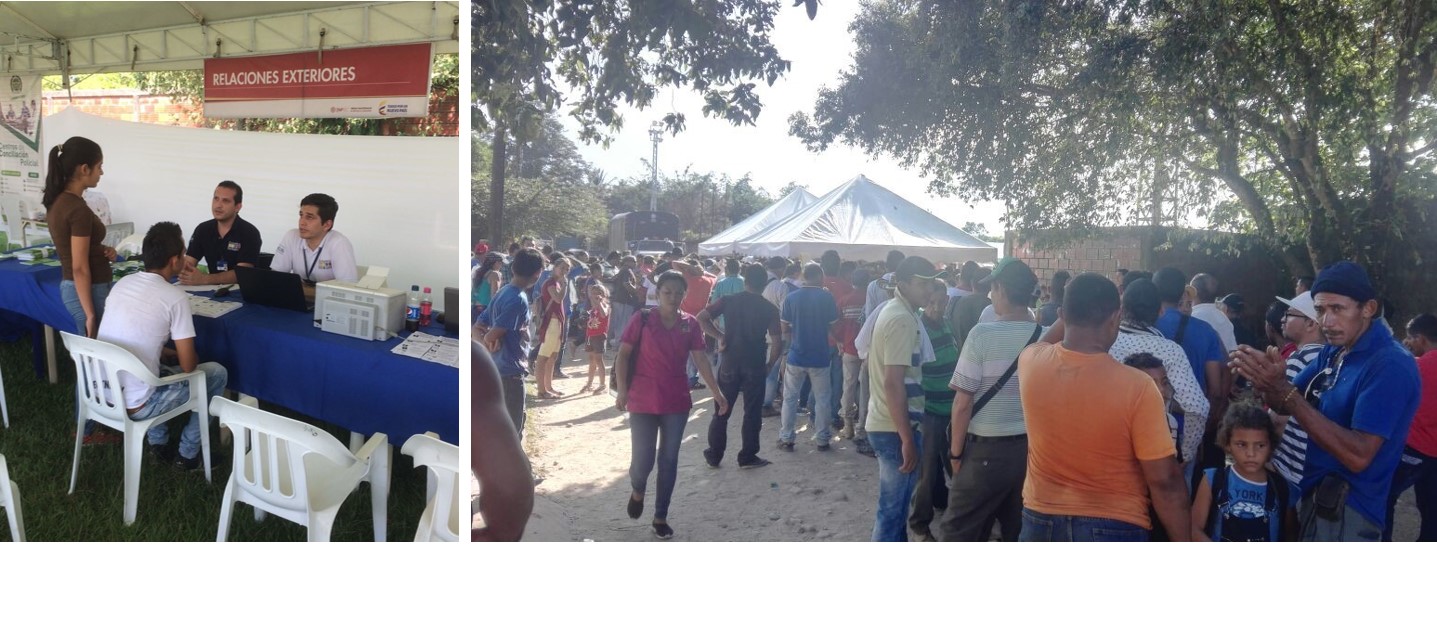 Cancillería participó en la Feria Nacional de Servicios para el Ciudadano en Tibú, Norte de Santander, que recibió a más de 3.000 personas