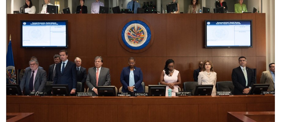 Tras denuncia del Canciller Holmes Trujillo contra régimen de Maduro en la OEA, Consejo Permanente de este organismo aprueba convocatoria del Órgano de Consulta del Tratado Interamericano de Asistencia Recíproca