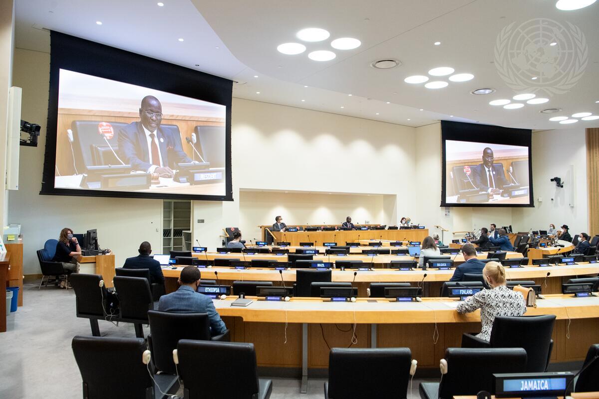 Consejo Económico y Social de las Naciones Unidas inició periodo de sesiones 2021-2022 con miras a impulsar una recuperación sostenible de la pandemia de COVID-19