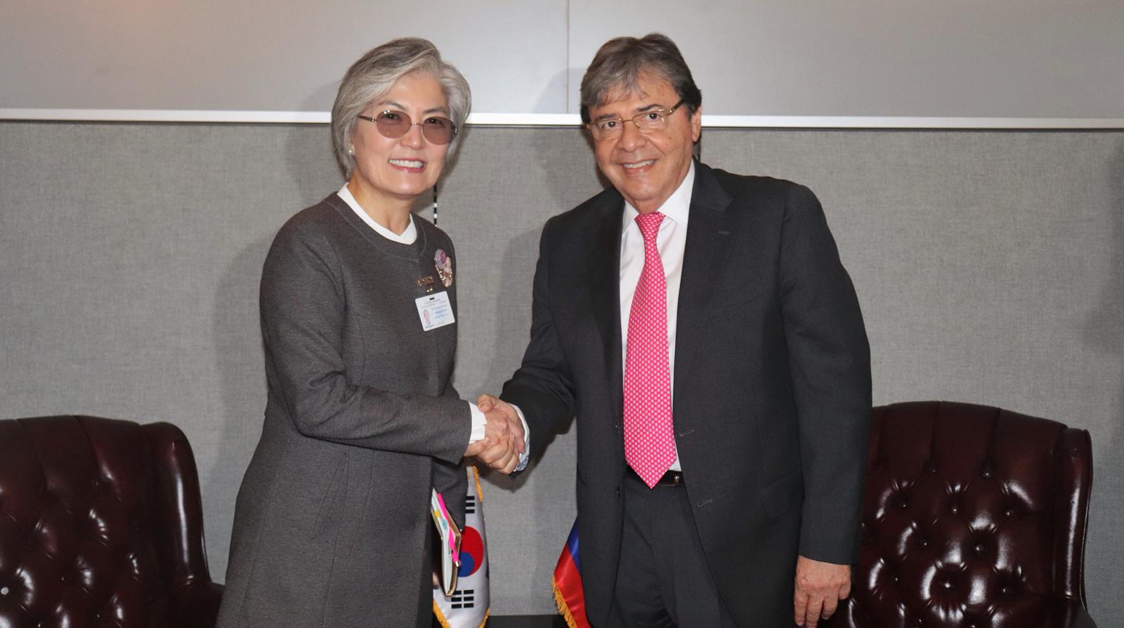 Canciller Trujillo fortaleció la relación bilateral con Corea