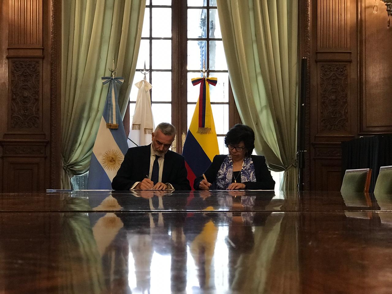 Vicecancilleres de Colombia y Argentina presidieron la V Reunión de la Comisión de Coordinación Política e Integración entre ambos países