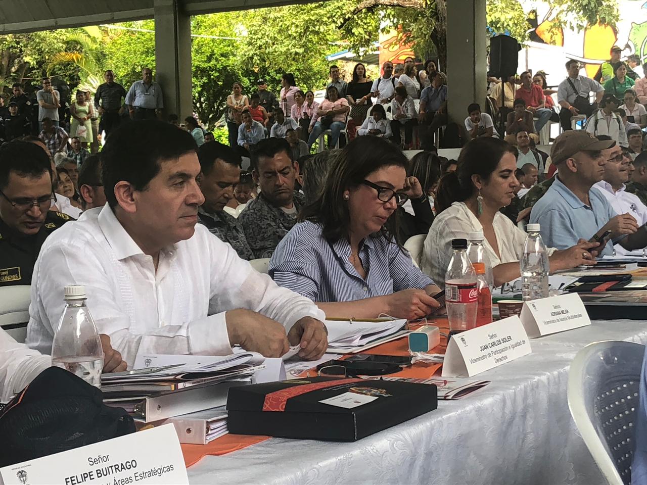 Viceministra de Asuntos Multilaterales, Adriana Mejía Hernández, participa en el Taller Construyendo País desde Garzón, Huila