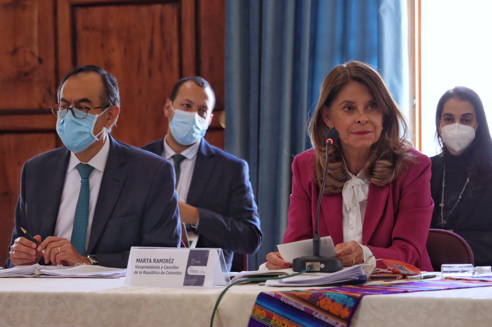 Vicepresidente y Canciller en la XLIX Reunión del Consejo Andino de Ministros de Relaciones Exteriores de la CAN: "La integración Andina es real, sí tenemos fronteras abiertas"