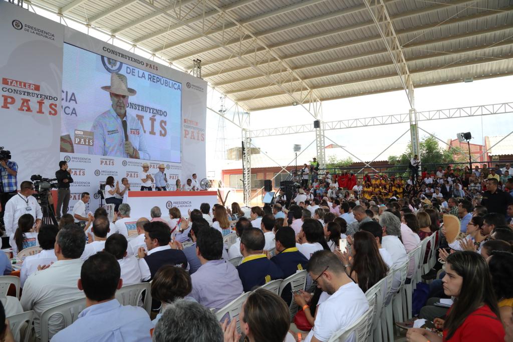 Presidente Duque destacó acogida de ciudadanos venezolanos como un ejemplo de Colombia frente al mundo