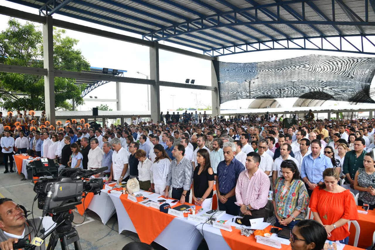 Canciller Carlos Holmes Trujillo participa en el Taller Construyendo País desde Malambo, eje empresarial del área metropolitana de Barranquilla