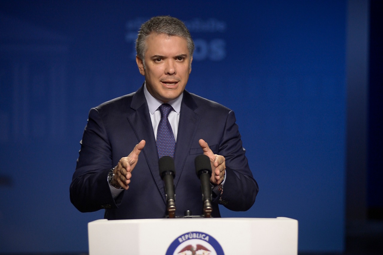 ‘Nuestro rumbo es la Equidad’, aseguró el Presidente de la República, Iván Duque en su alocución         
