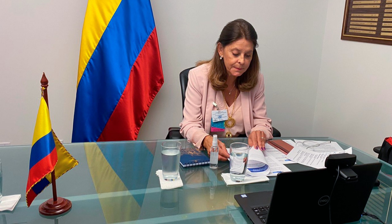 Vicepresidente y Canciller Marta Lucía Ramírez abogó por la protección de los derechos de las mujeres y niñas en Afganistán