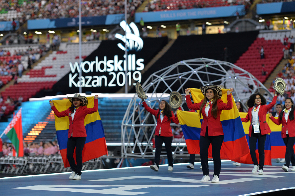 Embajada de Colombia en Rusia destaca la participación de la delegación del SENA en la 45ª edición de WorldSkills - 2019, en Kazán (Rusia)