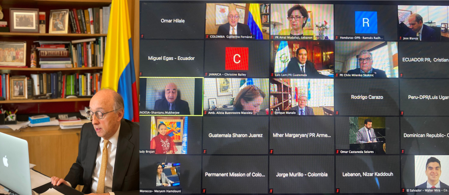 Colombia asume la presidencia del grupo de países de renta media para el año 2022
