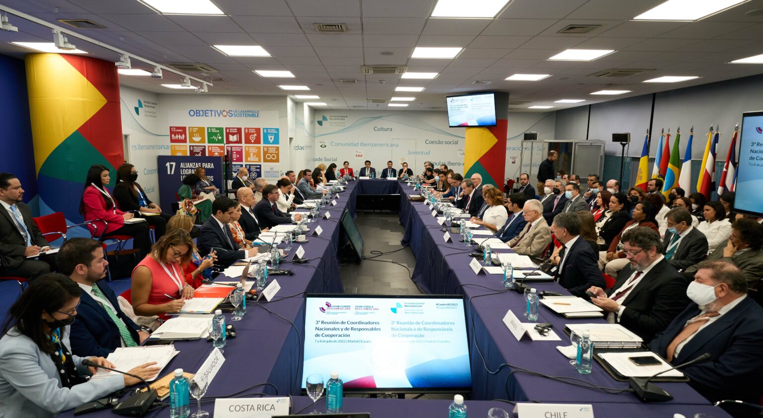 Colombia participó en la III Reunión de Coordinadores Nacional de Iberoamérica y Representantes de Cooperación 