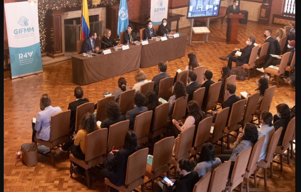 Gobierno de Colombia y Grupo Interagencial sobre Flujos Migratorios Mixtos (GIFMM) lanzan el “Capítulo Colombia” del Plan Regional de Respuesta para Refugiados y Migrantes 2022