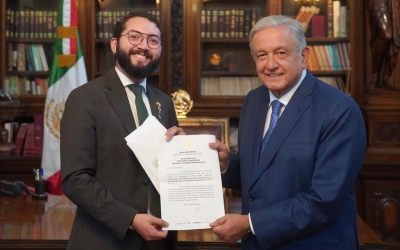 Embajador Álvaro Moisés Ninco Daza presentó Cartas Credenciales ante el presidente de los Estados Unidos Mexicanos, Manuel Andrés López Obrador