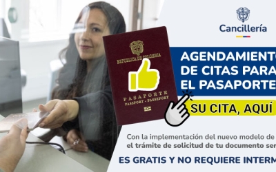 Realice el agendamiento de su cita para el trámite de Pasaporte