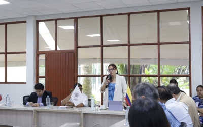 Directora para el Desarrollo y la Integración Fronteriza lidera participación en Comité Local de Gestión en Iquitos, fortaleciendo la cooperación binacional Perú – Colombia