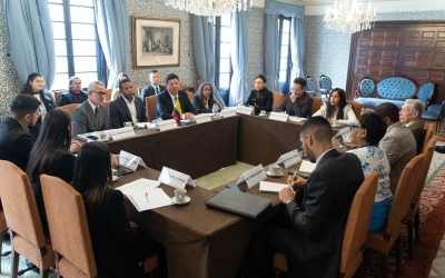 Reunión bilateral sobre diplomacia pública con Sudáfrica 