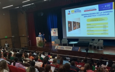 Academia Diplomática “Augusto Ramírez Ocampo” participó en el VII Congreso Nacional de Empleo Público en Colombia