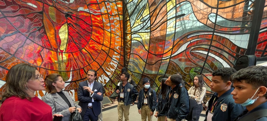 Arrancó la agenda de Diplomacia Cultural de los jóvenes de Paraguachón en México