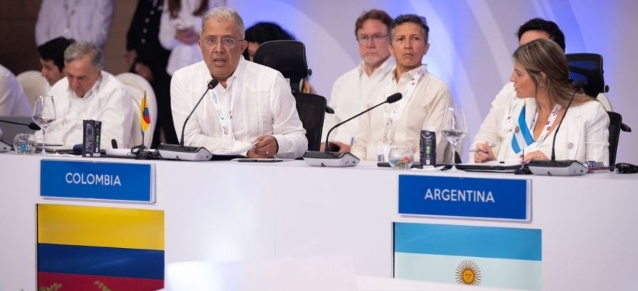 Vicecanciller Francisco Coy Granados representó a Colombia en la Reunión de los Ministros de Asuntos Exteriores y Jefes de Delegación de la XXVIII Cumbre Iberoamericana 