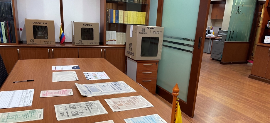 Se realizó la apertura del puesto de votación ubicado en Kuala Lumpur, Malasia, el cual tiene un potencial electoral de 134.  
