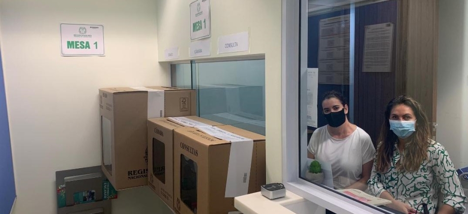Se realizó la apertura del puesto de votación ubicado en Singapur, el cual tiene un potencial electoral de 257.  