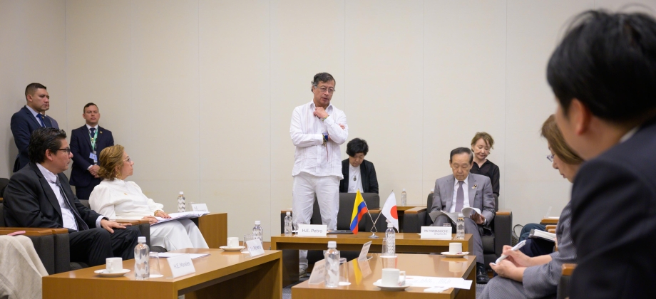 Colombia y Japón apuestan por diversificar su relación bilateral y ampliar la cooperación estratégica