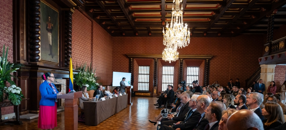 Cancillería presenta avances de la organización de la COP16 a representantes de la comunidad internacional y embajadores de Colombia