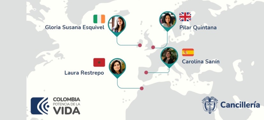 Colombia en el escenario literario mundial: cuatro escritoras colombianas representan al país en cuatro escenarios de talla internacional
