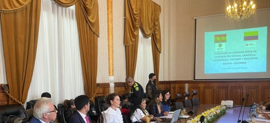 Colombia y Bolivia celebran nuevo programa de cooperación técnica, científica, tecnológica, cultural y educativa