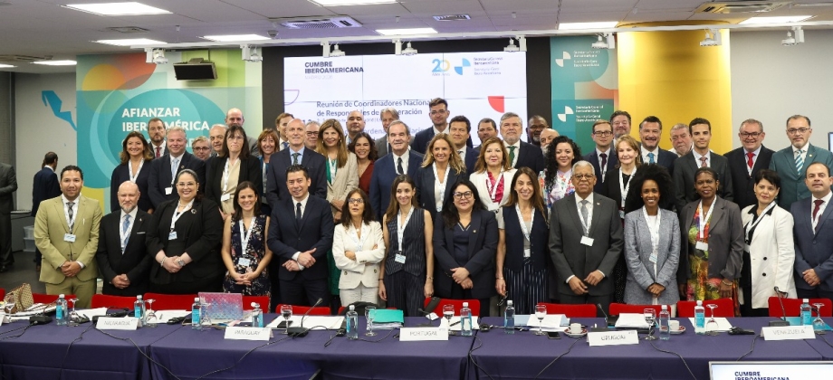 Colombia fortalece su liderazgo regional en la Reunión de Coordinadores y Responsables de Cooperación Iberoamericana en Madrid