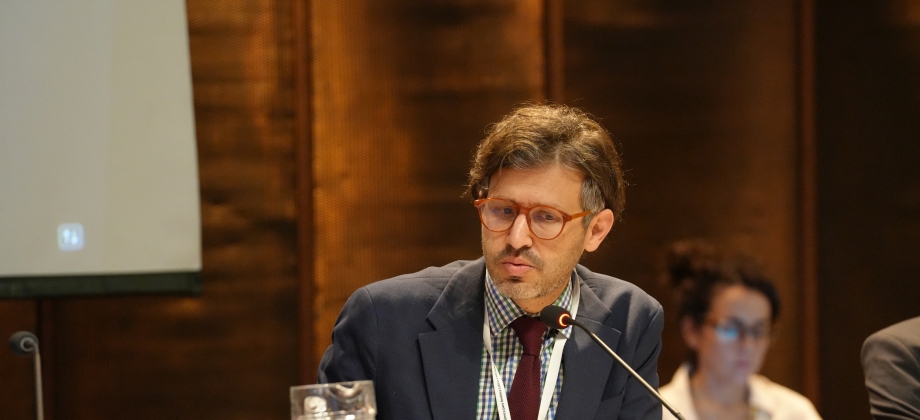 Viceministro Mauricio Jaramillo participó en el Panel de Alto Nivel sobre Vías Regulares de Migración en Santiago de Chile