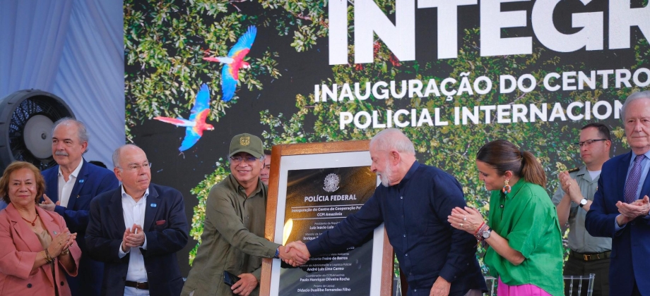 Colombia y Brasil inauguran centro de cooperación contra delitos ambientales y crimen organizado