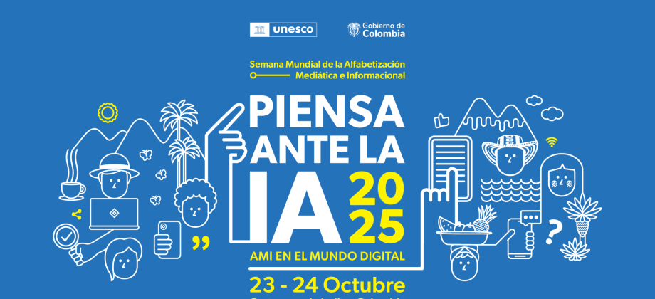Colombia será sede de la Semana Mundial de Alfabetización Mediática e Informacional 2025 de la UNESCO