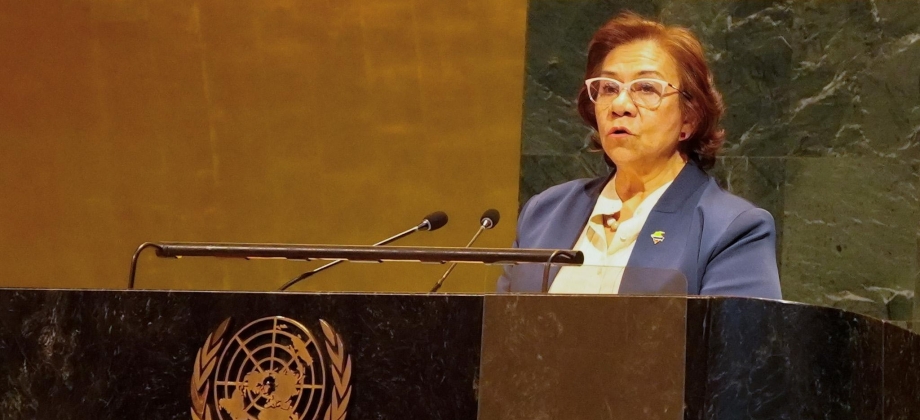 "¡Basta ya! Ahora la población de Gaza también está muriendo de inanición": Canciller de Colombia ante la ONU